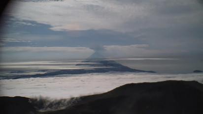 Gunung Shishaldin di Alaska Meletus, Badan Cuaca Nasional AS Keluarkan Peringatan Kepada Pilot