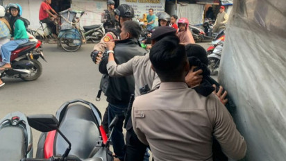 Bikin Resah Warga, Polisi Ciduk Belasan Preman di Garut