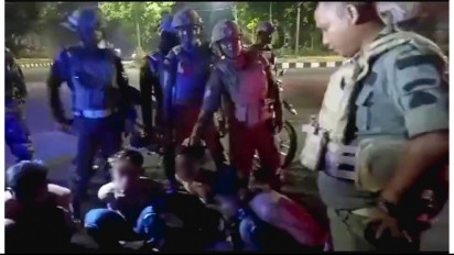 Bawa Sajam dan Panah Beracun, Satpol PP Sumut Tangkap 4 Orang Anak Diduga Begal