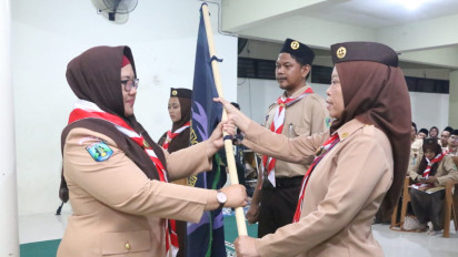 Demi Songsong Indonesia Emas 2045, Puluhan Mahasiswa Ikuti Kursus Pembina Pramuka Mahir