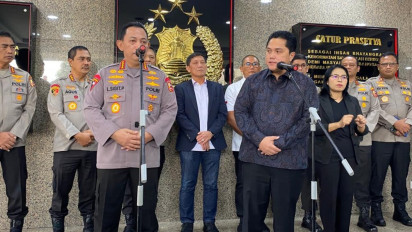 Erick Thohir Dipanggil Polisi soal Dugaan Pungli di Proses Seleksi Wasit Liga 1