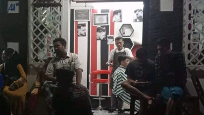 Tahun Ajaran Baru, Omzet Jasa Pangkas Rambut Anak di Pasuruan Naik 100 Persen