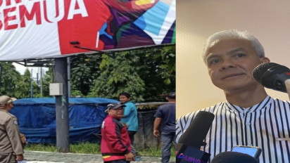 Buntut Baliho Dicopot Oknum TNI, Ganjar Pranowo: Kita Tanyakan