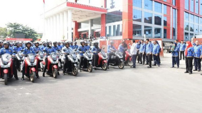 Tingkatkan Kinerja Lurah, Pemkot Bandar Lampung Bagikan 126 Kendaraan Operasional