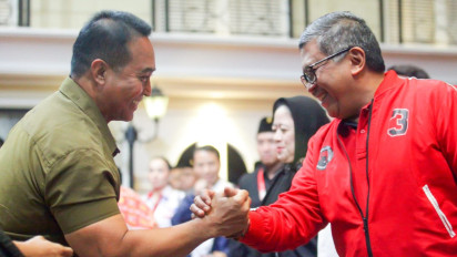 Hasto Jawab Kabar Eks Panglima TNI Andika Perkasa Jadi Kader PDIP