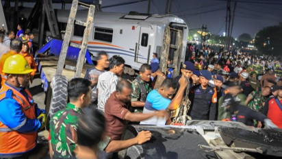 Imbas Kecelakaan di Semarang, Dua KA Daop 8 Alami Keterlambatan