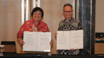Siapkan Penyelenggaraan Bursa Karbon, OJK Perkuat Kerja Sama dengan Kementerian Lingkungan Hidup dan Kehutanan