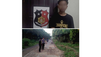 Polres Lampung Timur Tangkap Pemuda Begal Payudara Anak di Bawah Umur