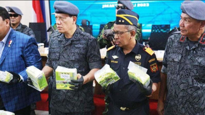 Kebun di Aceh Jadi Tempat Penyimpanan Sabu Seberat 99 Kilogram