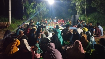 Peringati Tahun Baru Islam 1445 H, Satgas TMMD 117 Gelar Doa Bersama