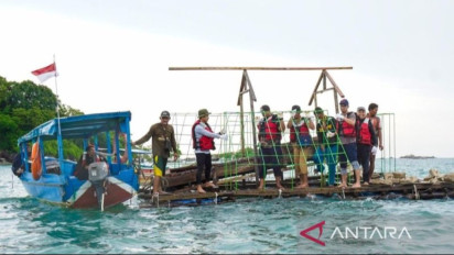 PT Timah Tenggelamkan 1.920 Karang Buatan di Pulau Bangka