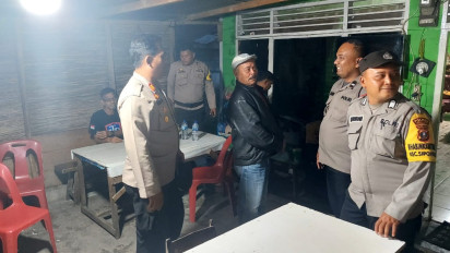 Penggeledahan Polisi Terhadap Rumah Terduga Bandar Togel di Tapanuli Utara