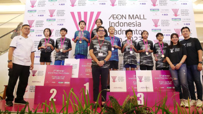 Dihadiri Dua Legenda Bulu Tangkis Indonesia, AEON Mall Badminton Cup 2023 Lahirkan Banyak Talenta Muda Berbakat