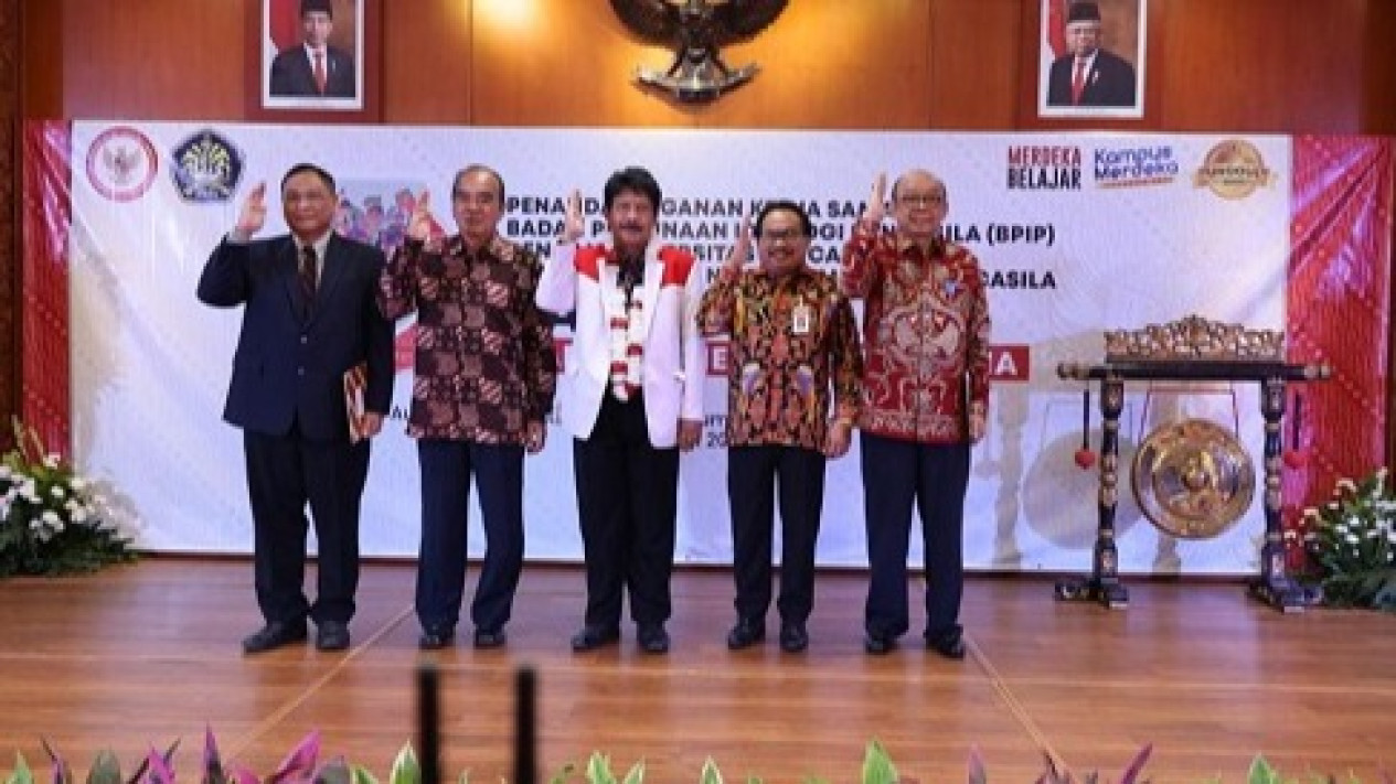 BPIP dan Universitas Pancasila Komitmen Gaungkan "Pancasila dari Indonesia untuk Dunia"
            - galeri foto