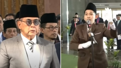 Lagu Indonesia Raya Dinyanyikan di Ponpes Al Zaytun, tapi Liriknya Begini, Panji Gumilang dan Para Anak Buah Menyanyi Haru