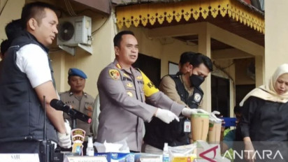 Polresta Pekanbaru Musnahkan Barang Bukti 5,1 Kilogram Sabu dan 1.836 Pil Ekstasi