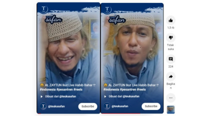 Habib Bahar bin Smith Lagi Live, Ada Anggota Al Zaytun Bilang 'Hadir Bib': Lah, Al Zaytun kan Mau Ana Ratain, tapi...