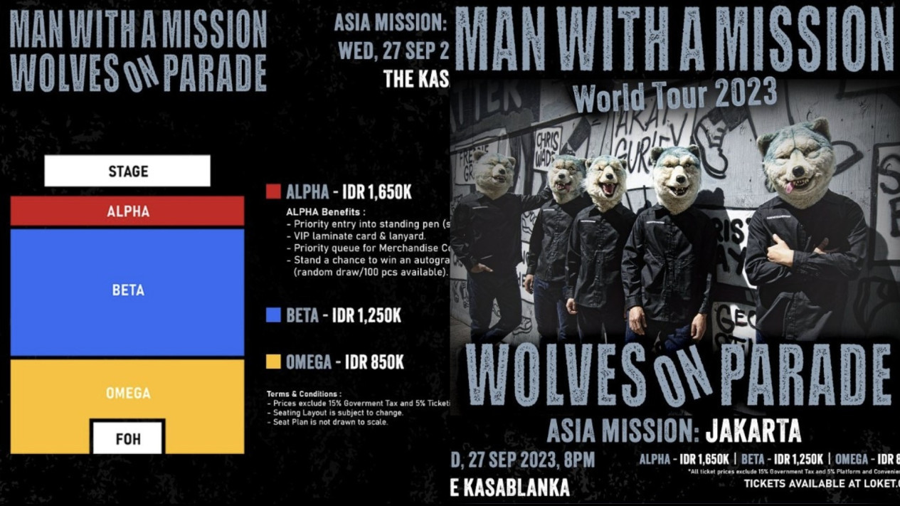 Man With a Mission Bakal Sapa Penggemarnya di Indonesia, Catat Waktunya
            - galeri foto