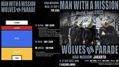 Man With a Mission Bakal Sapa Penggemarnya di Indonesia, Catat Waktunya