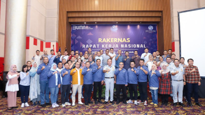 Sebagai Rangkaian Perayaan HUT, Serikat Pekerja Jasa Raharja Gelar Rakernas