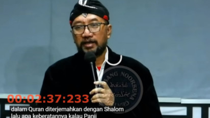 Apa yang Salah dengan Havenu Shalom Aleichem? Bambang Noorsena Bela Panji Gumilang soal Si Dedengot Ajak Jemaah Al Zaytun Nyanyi Lagu Yahudi itu, Katanya...