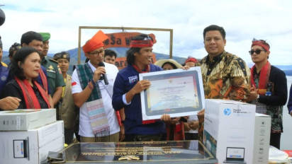 Sandiaga Uno Kunjungi Desa Wisata Hariara Pohan dan Bukit Holbung, Nominasi 75 Besar Anugerah Desa Wisata Indonesia (ADWI) Tahun 2023