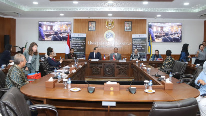 Bahas Kerja Sama Berbagai Bidang, Unair Terima Kunjungan Dubes Prancis