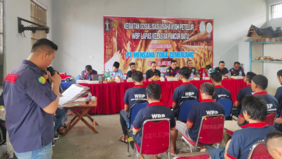 Gandeng Pelatih Bersertifikat, Lapas Kelas IIA Pancur Batu Berikan Pelatihan Ayam Petelur bagi Warga Binaan