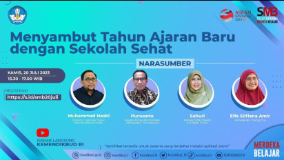 Menyambut Tahun Ajaran Baru dengan Sekolah Sehat