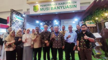 Batik Gambo Muba Raih Juara 2 Fashion Show Tingkat Nasional Hingga Dipuji Wapres RI