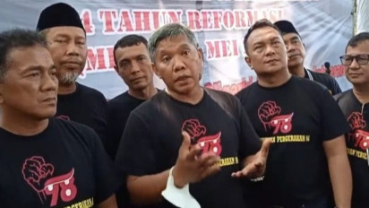 Majelis Nasional Perhimpunan Pergerakan 98 Sebut Pertemuan Prabowo - Budiman Sudjatmiko Tidak Menghapus Peristiwa Masa Lalu Pelanggaran HAM