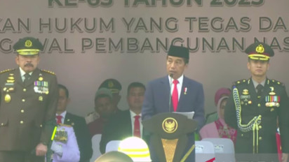 Jokowi Sebut Jaksa Memiliki Peran Sangat Penting dalam Mempertahankan dan Mengembalikan Aset Negara