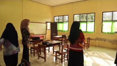 Meski Minim Siswa, Aparat Desa Tolak Penutupan SD Negeri 3 Margakaya Pringsewu