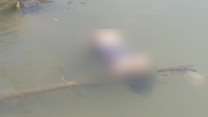 Mayat Wanita Tanpa Identitas Ditemukan Mengapung di Aliran Sungai Bingai Binjai