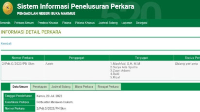 Diduga Melawan Hukum, Kasat Reskrim Polres Nagan Raya Digugat Rp 10 Miliar Lebih ke Pengadilan Suka Makmue