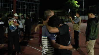 Puluhan Oknum Pendekar Silat yang Ditangkap Dipulangkan, Menangis saat Dijemput Orang Tua