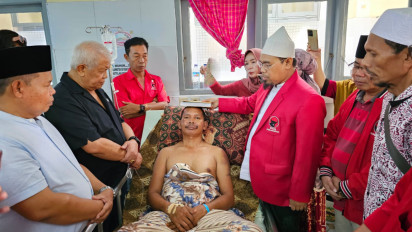 Buktikan Diri tidak Salah, Terduga Bacaleg PDIP Setubuhi Anak Kandung Jalani Sumpah Al Qur'an