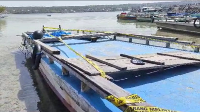 Polisi Ungkap Penyebab Kapal Tenggelam di Perairan Buton Tengah