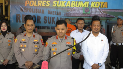 Dor! Geng Motor Bacok Ayah-Anak di Sukabumi Ditangkap, Seorang Pelaku Masih Buron