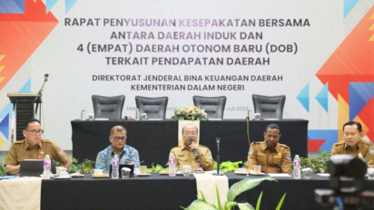 Kemendagri Gelar Rakor Bahas Dasar Hukum Pemungutan Pajak dan Retribusi DOB di Papua Bersama Kementerian, Lembaga dan Gubernur se-Papua