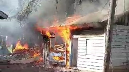 Tujuh Bilik Santri Pesantren Darul Hikmah Aceh Barat Hangus Terbakar