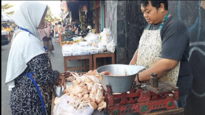 Harga Ayam Potong di Boyolali Tembus Rp 40 Ribu Per Kilogram
