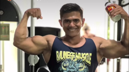 Semasa Hidup, Binaragawan Justyn Vicky Tercatat sebagai Atlet Koni Klungkung Bali