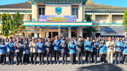 894 P3K Guru di Kabupaten Lahat Resmi Dilantik