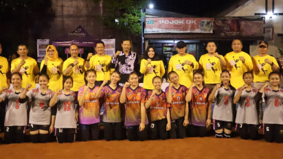 Reborn, Kejuaraan Voli Teratai Cup 7 di Kabupaten Mojokerto Kembali Digelar, Sempat Vakum Akibat Pandemi Covid 19