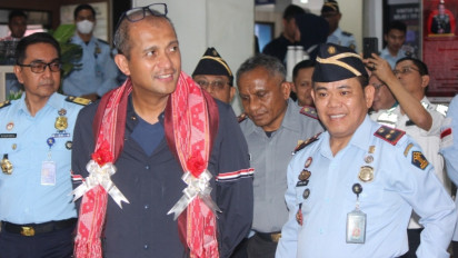 Kunjungi Sultra, Wamenkumham RI Apresiasi Pelayanan Kantor Imigrasi Kendari