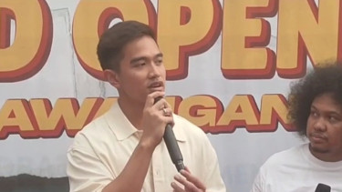 Peresmian Sang Pisang Dihadiri Relawan, Kaesang : Saya ke Sini Bukan KampanyeÂ 