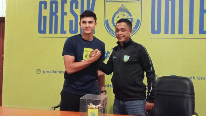 Gabung Gresik United, Eks Striker Timnas U-23 Muhammad Ridwan Jadi Andalan di Lini Depan