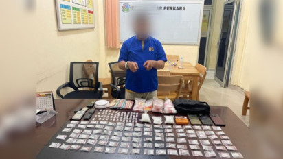 Tim Opsnal Polres Dumai Tangkap Pengedar Narkotika: 151 Paket Sabu Disita di Gudang BBM Ilegal