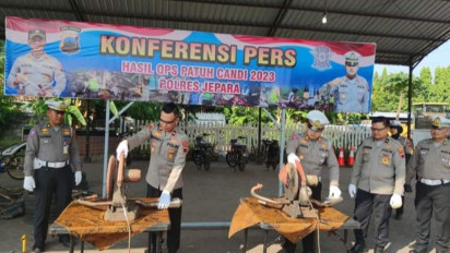 Ribuan Pelanggaran Lalu Lintas Ditindak Polres Jepara